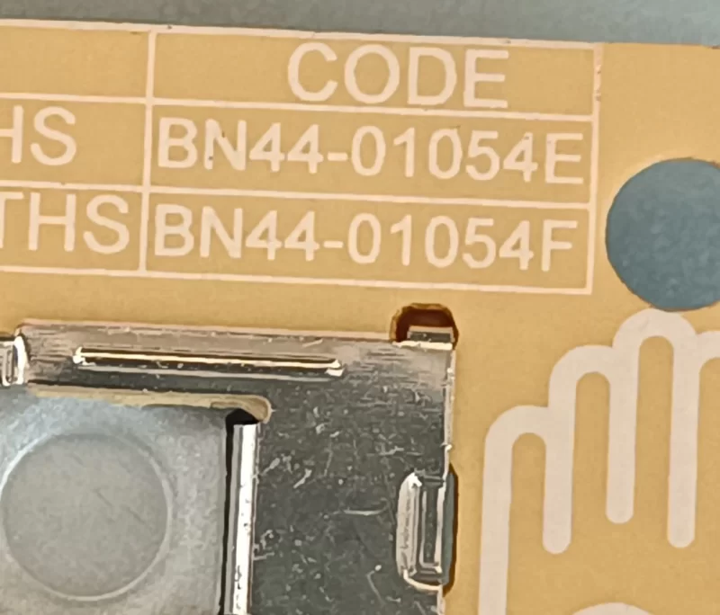 BN44-01054E, L55S6-T, SAMSUNG UE50TU8000 POWER BESLEME