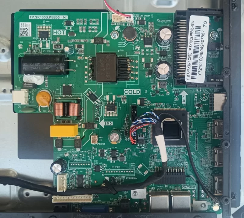 TP.SK105S.PB805, ONVO 32OV5000H MAİNBOARD ANAKART