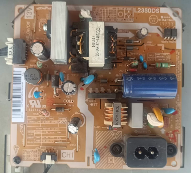 BN44-00746C, L23SODS, SAMSUNG UE24H4070S POWER BESLEME