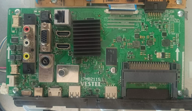 17MB211S, 23547438, 1012202, TOSHİBA 43L3863DAT MAİNBOARD ANAKART