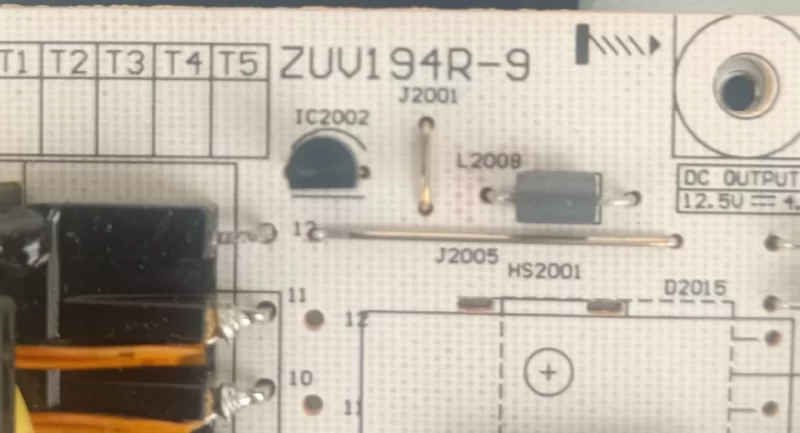 ZUV194R-9, WBK140, BEKO B43L 5860 4W POWER BESLEME