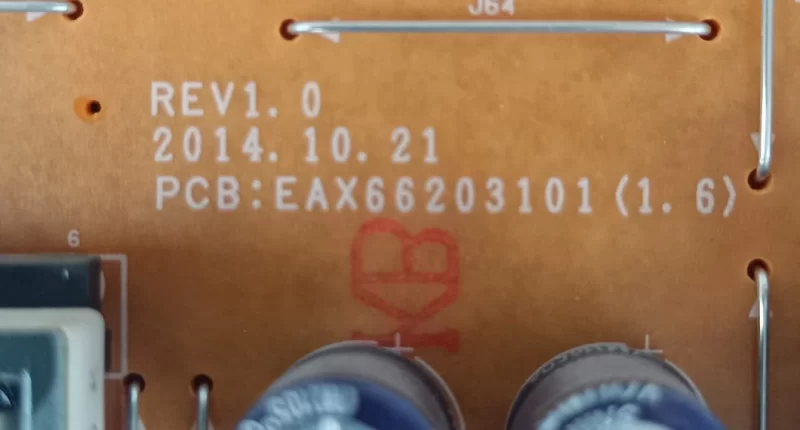 EAX66203101 (1.6), LG 50LF650V POWER BESLEME