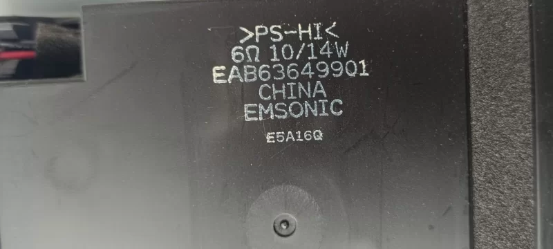 EAB63649901, LG 50LF650V HOPARLÖR TAKIMI