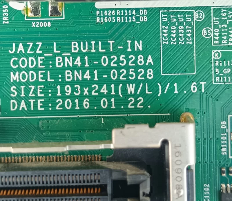 BN41-02528A, BN94-11376A, SAMSUNG UE50KU7000U MAİNBOARD ANAKART