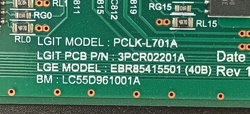 PCLK-L701A, EBR85415501, LG 55SK8500PLA LED DRİVER