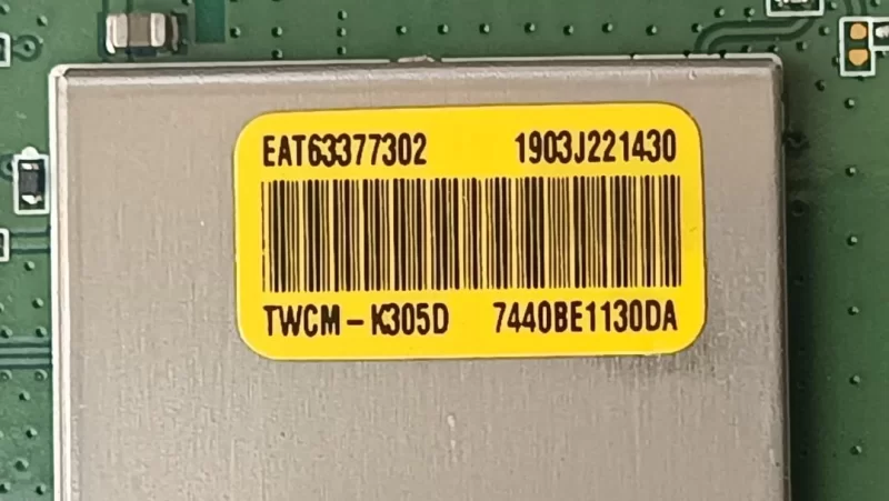 EAT63377302, TWCM-K305D, LG 55SK8500PLA WİFİ MODÜL