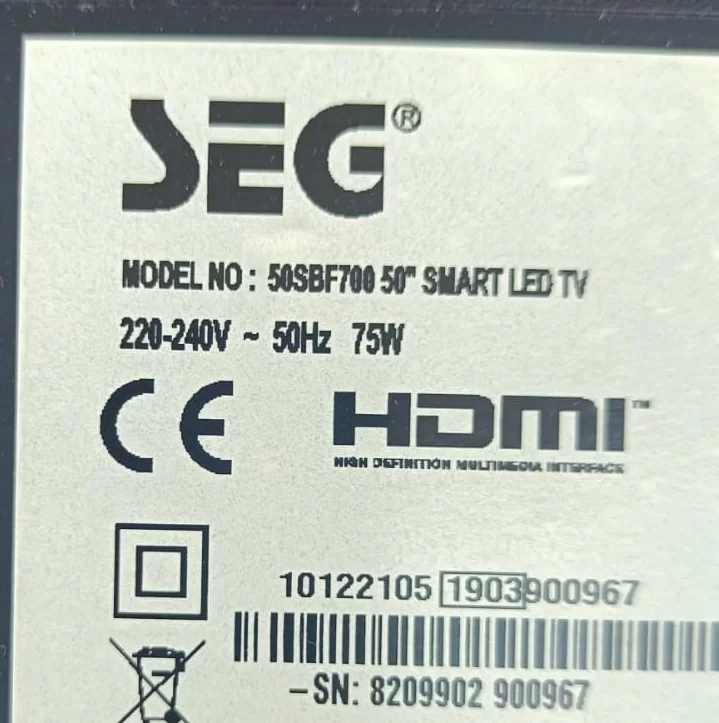 T500HVN07.5 CTRL BD, 50T15-C03, SEG 50SBF700 TCON KARTI