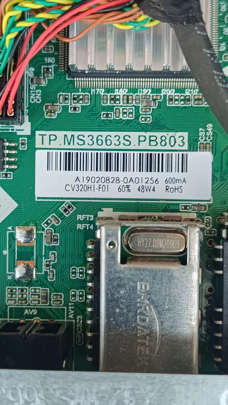 TP.MS3663S.PB803, AWOX CASPER 32-2020 MAİNBOARD ANAKART