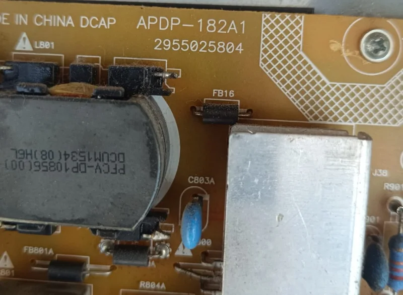 APDP-182A1, ARÇELİK A55L 5531 4B2 POWER BESLEME