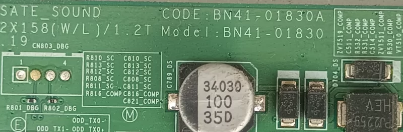 BN41-01830A, BN94-05548W, SAMSUNG UE32EH5200 MAİNBOARD ANAKART