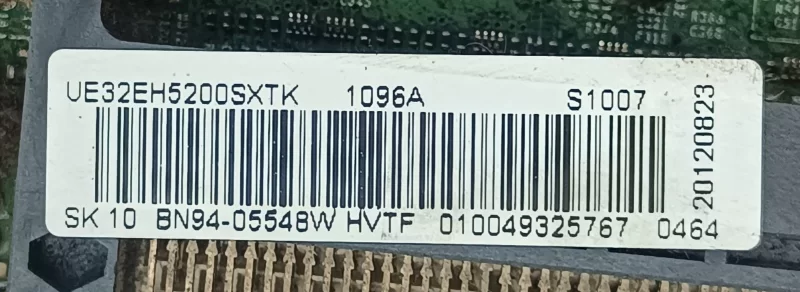 BN41-01830A, BN94-05548W, SAMSUNG UE32EH5200 MAİNBOARD ANAKART