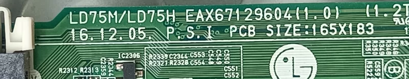 EAX67129604 (1.0), LG 43LJ594V MAİNBOARD ANAKART