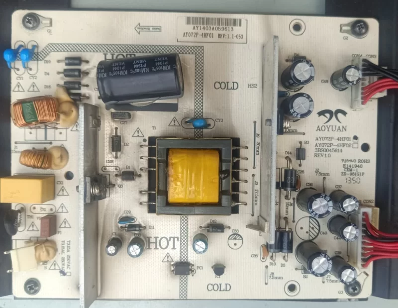 AY072P-4HF01, SUNNY SN032DLD12AT022-SM POWER BESLEME