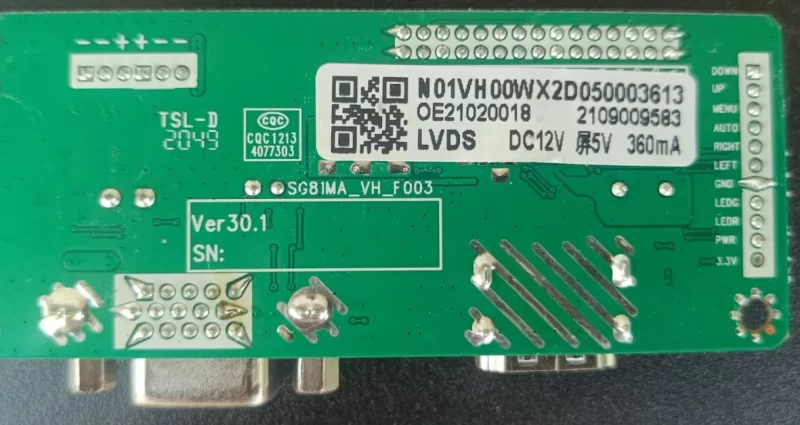 SG81MA_VH_F003, SİLVERCREST SC-215 MAİNBOARD ANAKART