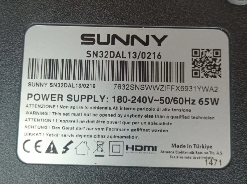 TP.SK516S.PB802, SUNNY SN32DAL13/0216 MAİNBOARD ANAKART