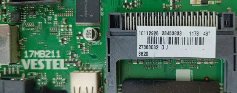 17MB211, 10112925, 23453833, SEG 48SCF7620 MAİNBOARD ANAKART