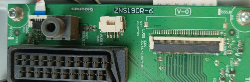 ZNS190R-6, PXN3ZZ, BEKO B40L 5741 4B MAİNBOARD ANAKART
