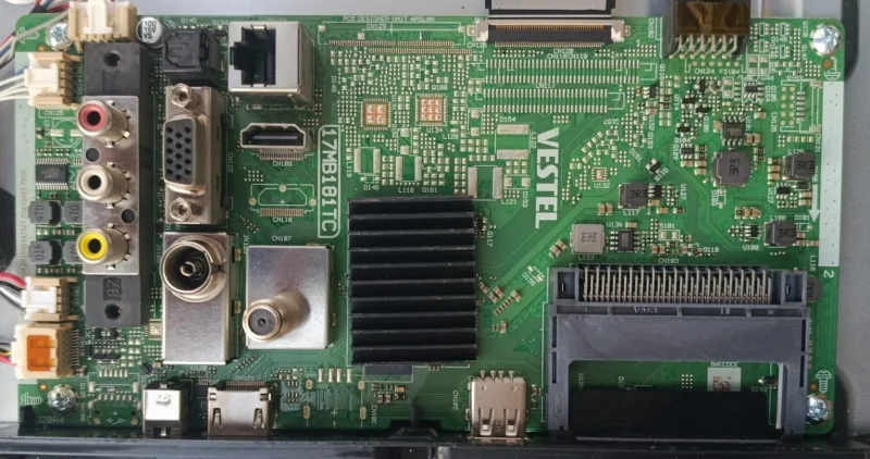 17MB181TC, 23778404, 10130485, TOSHİBA 43L2163DT MAİNBOARD ANAKART