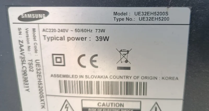 BN41-01830A, BN94-06144C, SAMSUNG UE32EH5200S MAİNBOARD ANAKART