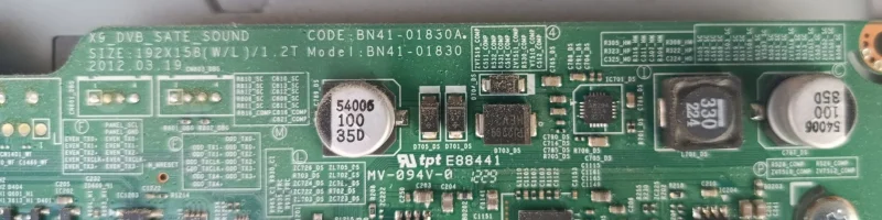 BN41-01830A, BN94-06144C, SAMSUNG UE32EH5200S MAİNBOARD ANAKART