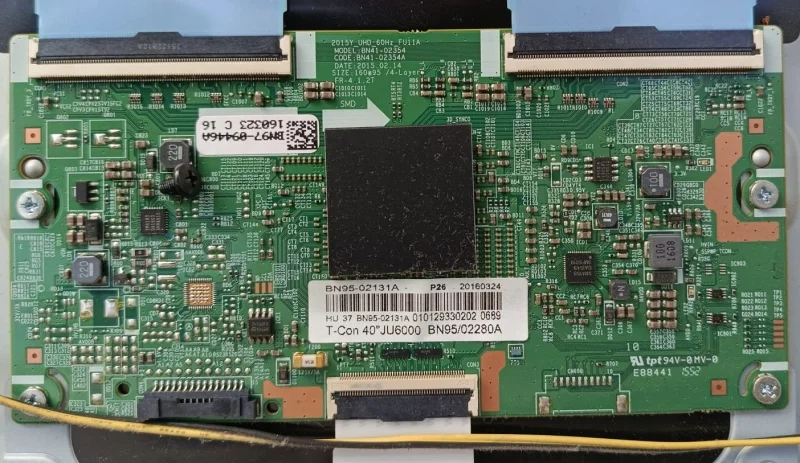 BN41-02354, 2015Y_UHD_60HZ, SAMSUNG UE40JU6070U TCON KARTI