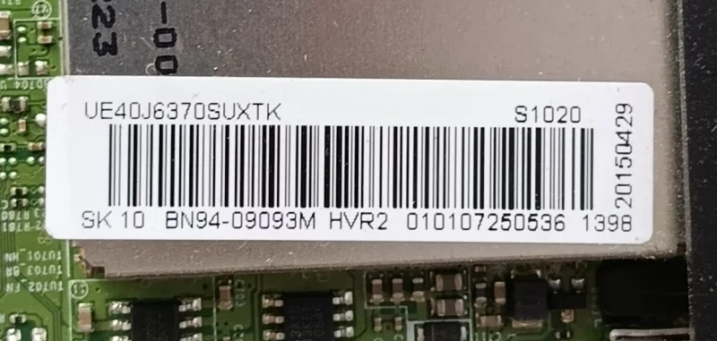 BN41-02353B, BN94-09093M, SAMSUNG UE40J6370S MAİNBOARD ANAKART