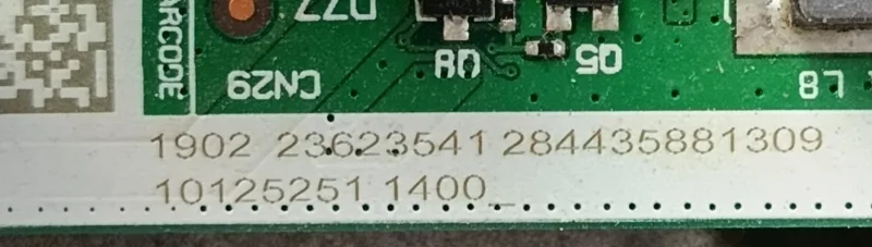 17MB140TC, 10125251, 23623541, SEG 32SBH510 MAİNBOARD ANAKART