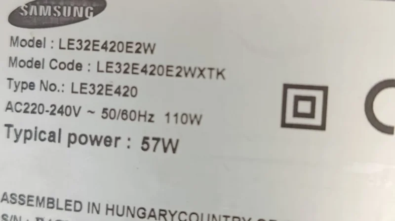 BN41-01795A, BN94-05680A, SAMSUNG LE32E420E2W MAİNBOARD ANAKART