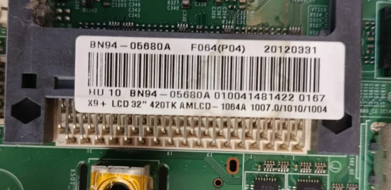 BN41-01795A, BN94-05680A, SAMSUNG LE32E420E2W MAİNBOARD ANAKART