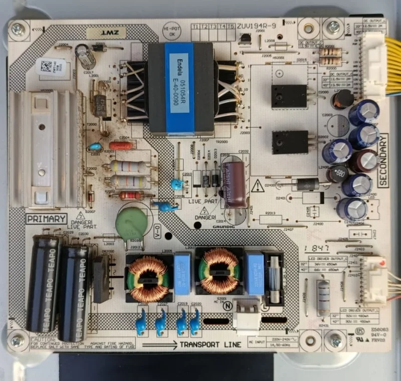 ZUV194R-9, ZWT140 B40L 5745 4B POWER BESLEME