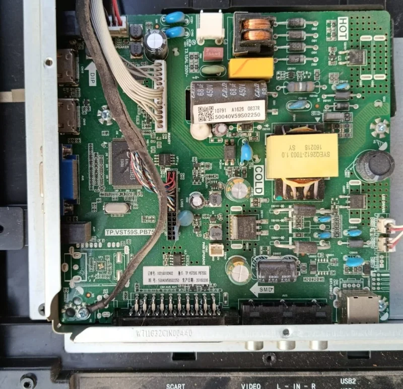 TP.VST59S.PB755, SANYO LE82S18HM MAİNBOARD ANAKART