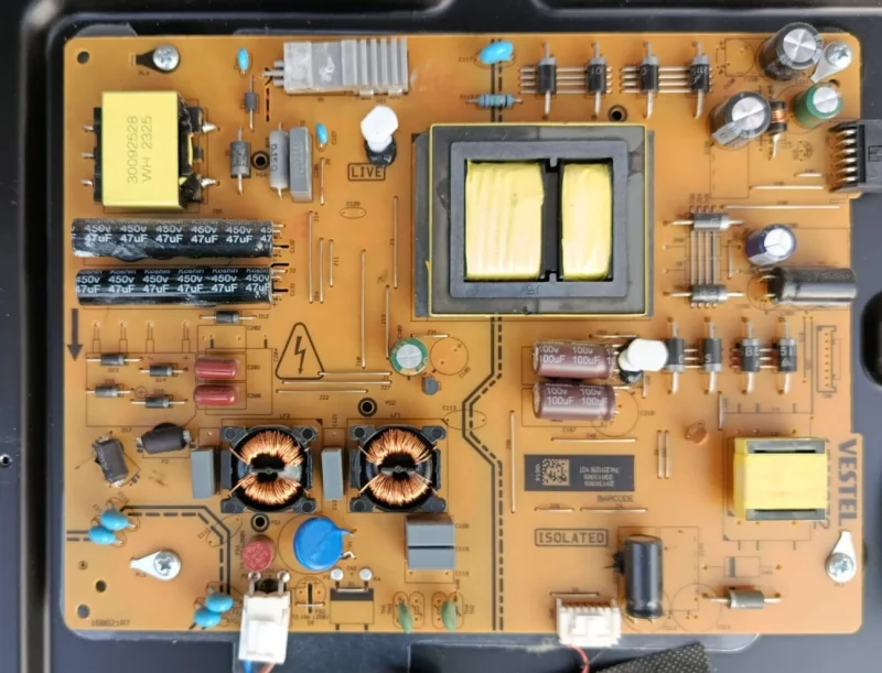 17IPS72, 29139369, 23813365 TOSHİBA 55UA2363DT POWER BESLEME