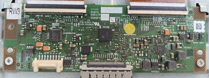 RUNTK 5351TP, 0055FV, SAMSUNG UE32F5070 TCON KARTI
