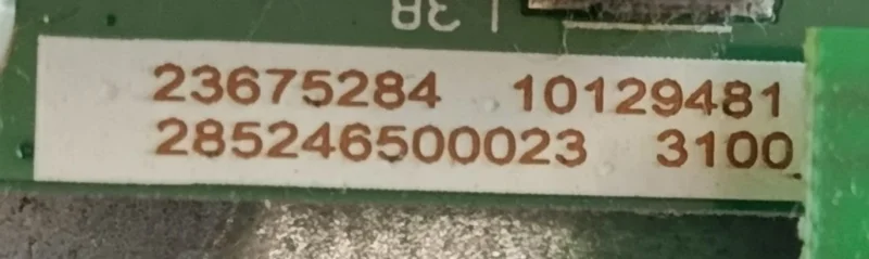 17MB211S, 23675284, 10129481, REGAL 49R654F MAİNBOARD ANAKART