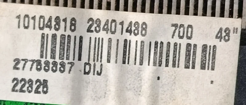 17MB97, 10104818, 23401438, SEG 43SC7600 MAİNBOARD ANAKART
