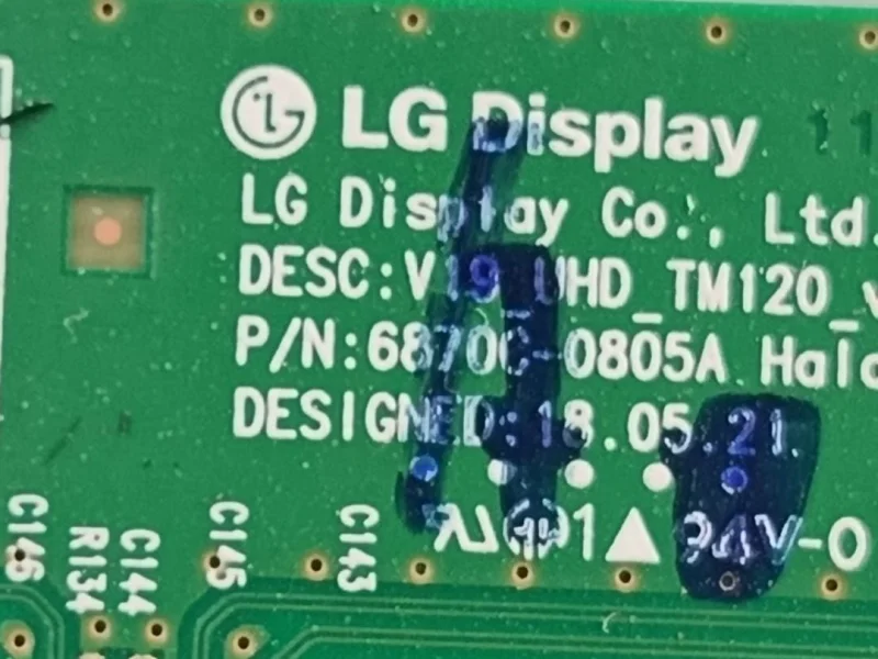 6870C-0805A, V19_UHD_TM120, ALTUS AL49L 8960 5B SMART TCON KARTI