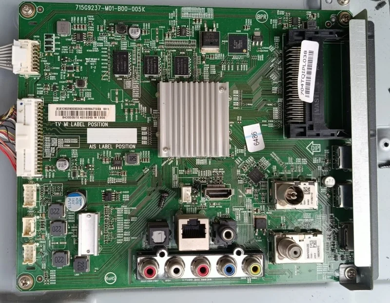 715G9237-M01-B00-005K,  PHİLİPS 43PFS5803/12 MAİNBOARD ANAKART