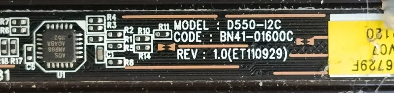 BN41-01600C, D550-12C, SAMSUNG LE32D550 KUMANDA GÖZÜ