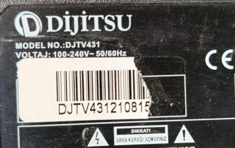 N2TP430FHDLV1D-T_A0, DİJİTSU DJTV431 TCON KARTI