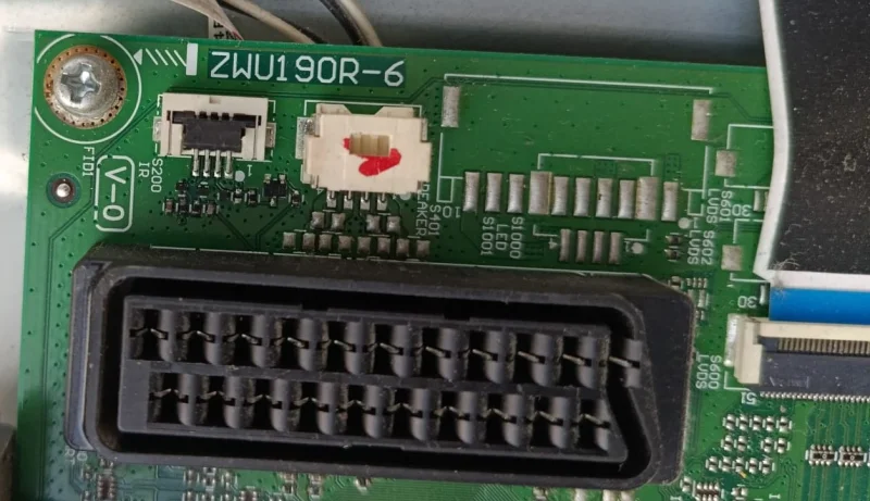 ZWU190R-6, RHX3ZZ, ARÇELİK A40L 5745 4B MAİNBOARD ANAKART