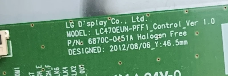 6870C-0451A, LC470EUN-PFF1, BEKO B47-LS-9378 TCON KARTI