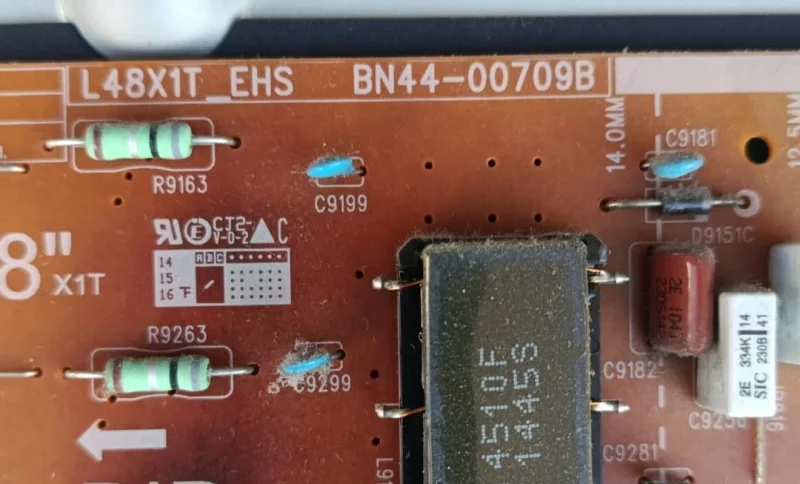 BN44-00709B, L48X1T_EHS, SAMSUNG UE48H6470AS POWER BESLEME