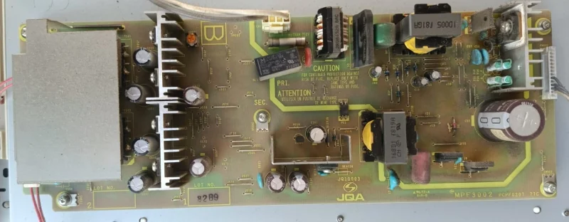 MPF3002, PCPF0207 77C, TOSHİBA 32AV500P POWER