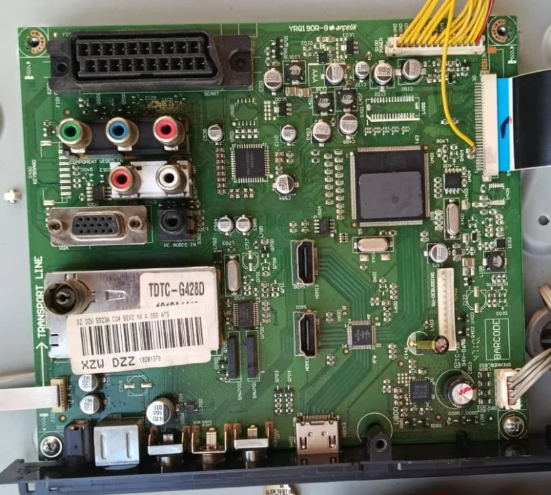 YRQ190R-8, XZW DZZ, ARÇELİK F82-203 MAİNBOARD ANAKART