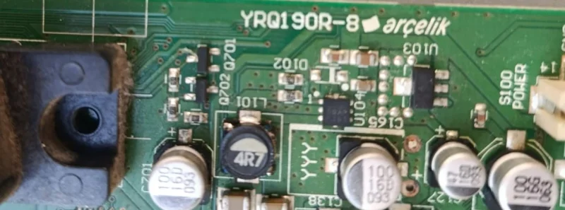 YRQ190R-8, XZW DZZ, ARÇELİK F82-203 MAİNBOARD ANAKART