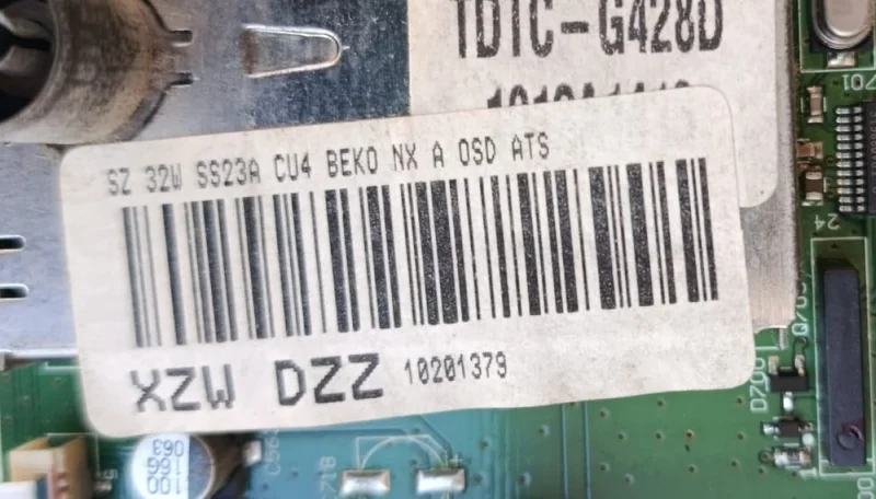 YRQ190R-8, XZW DZZ, ARÇELİK F82-203 MAİNBOARD ANAKART