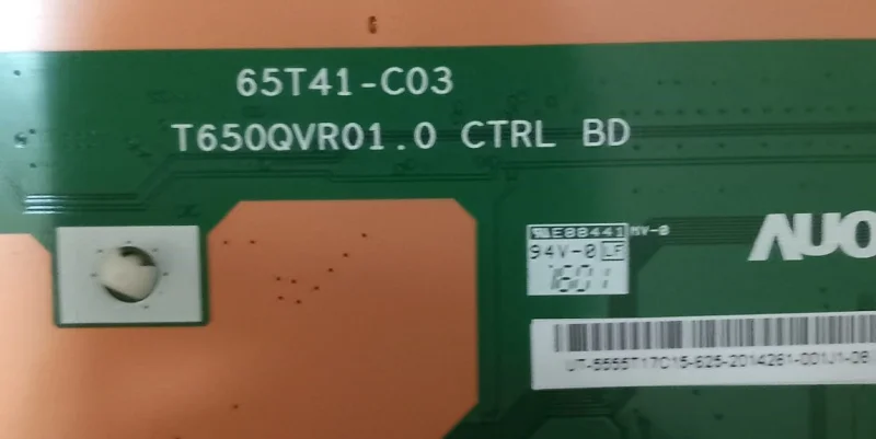 65T41-C03, T650QVR01.0, SAMSUNG UE55JU7000 TCON KARTI