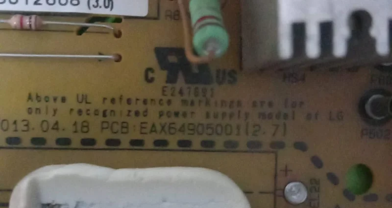 EAX64905001 (2.7), LGP32-13PL1, LG 32LN570 POWER BESLEME 