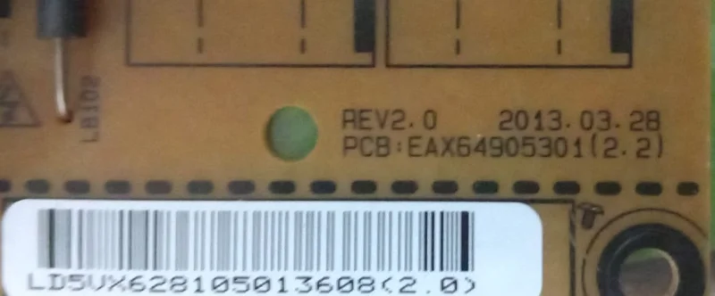 EAX64905301 (2.2), LGP42-13PL1 LG 42LN5400 POWER BESLEME 