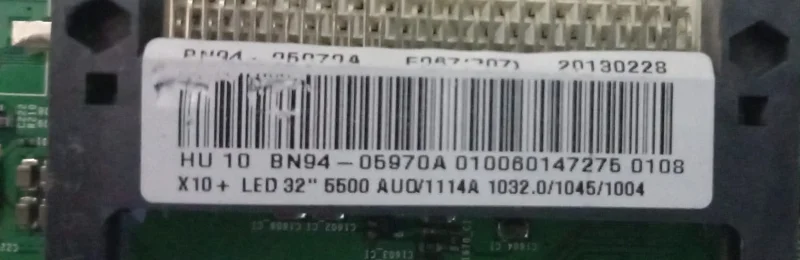 BN41-01812A, BN94-05970A, SAMSUNG UE32ES5500 MAİNBOARD ANAKART